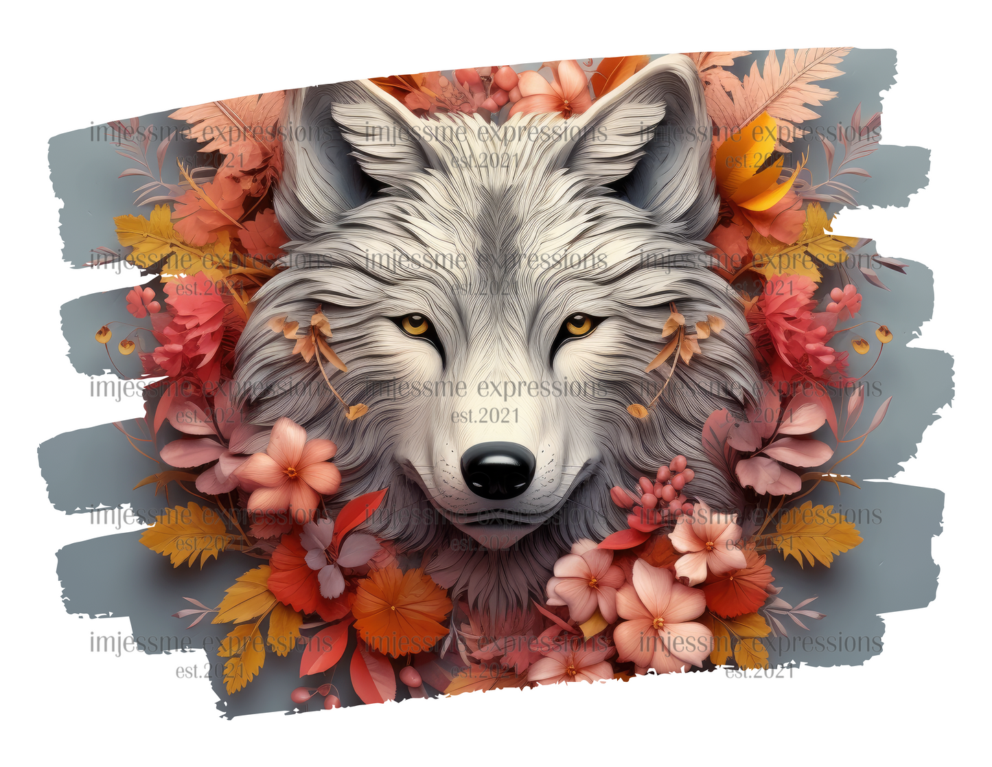 3D WOLF - GRAPHIC TEE