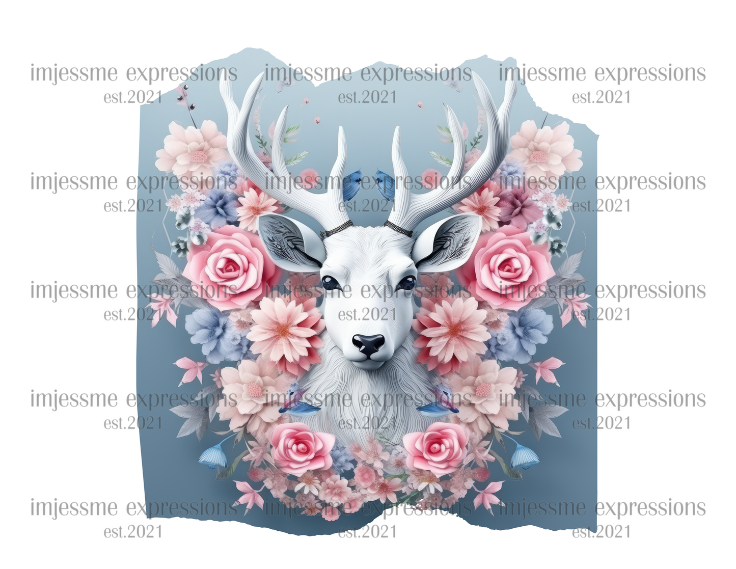 3D DEER - GRAPHIC TEE
