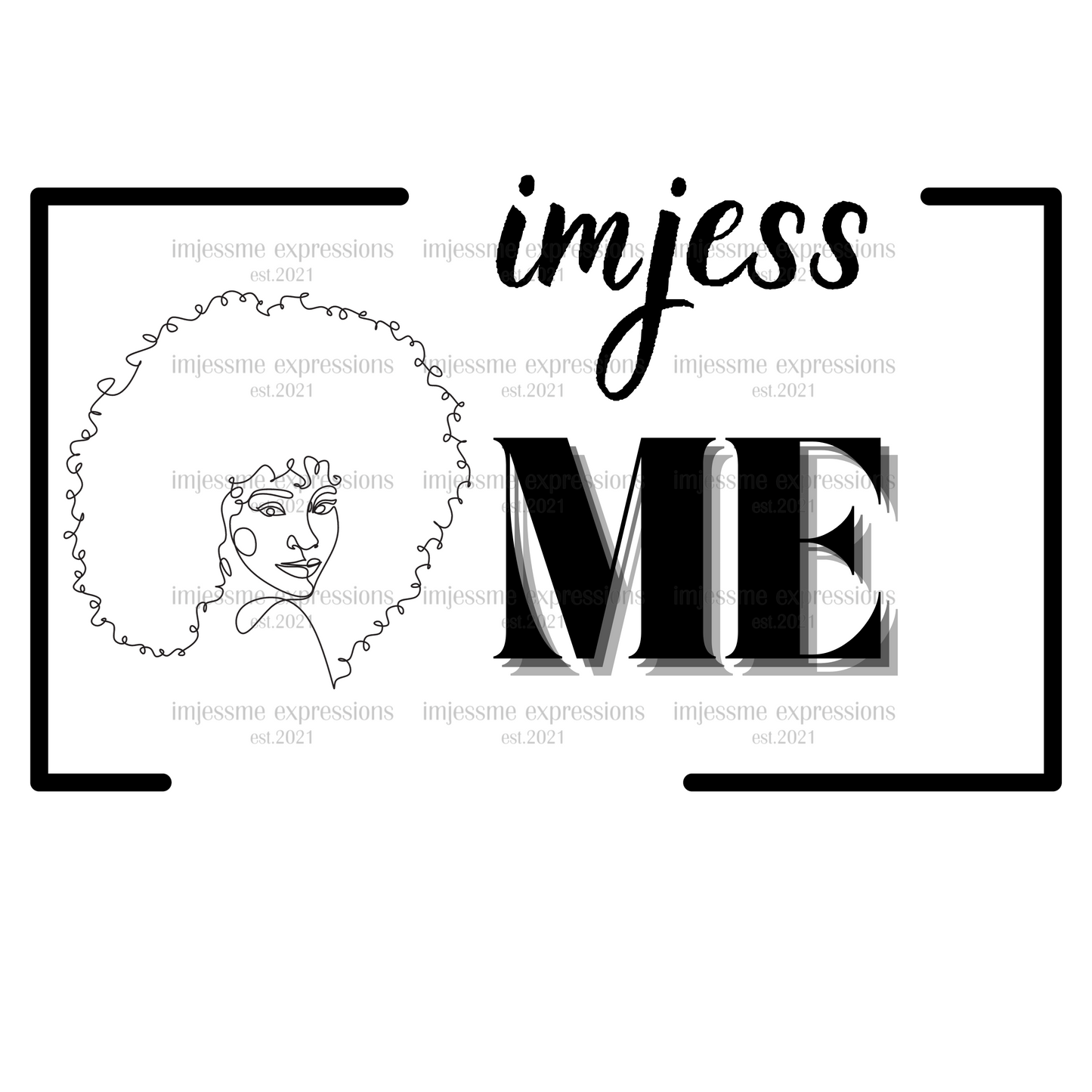 Me- Woman with Afro - Imjess... Signature Expressions