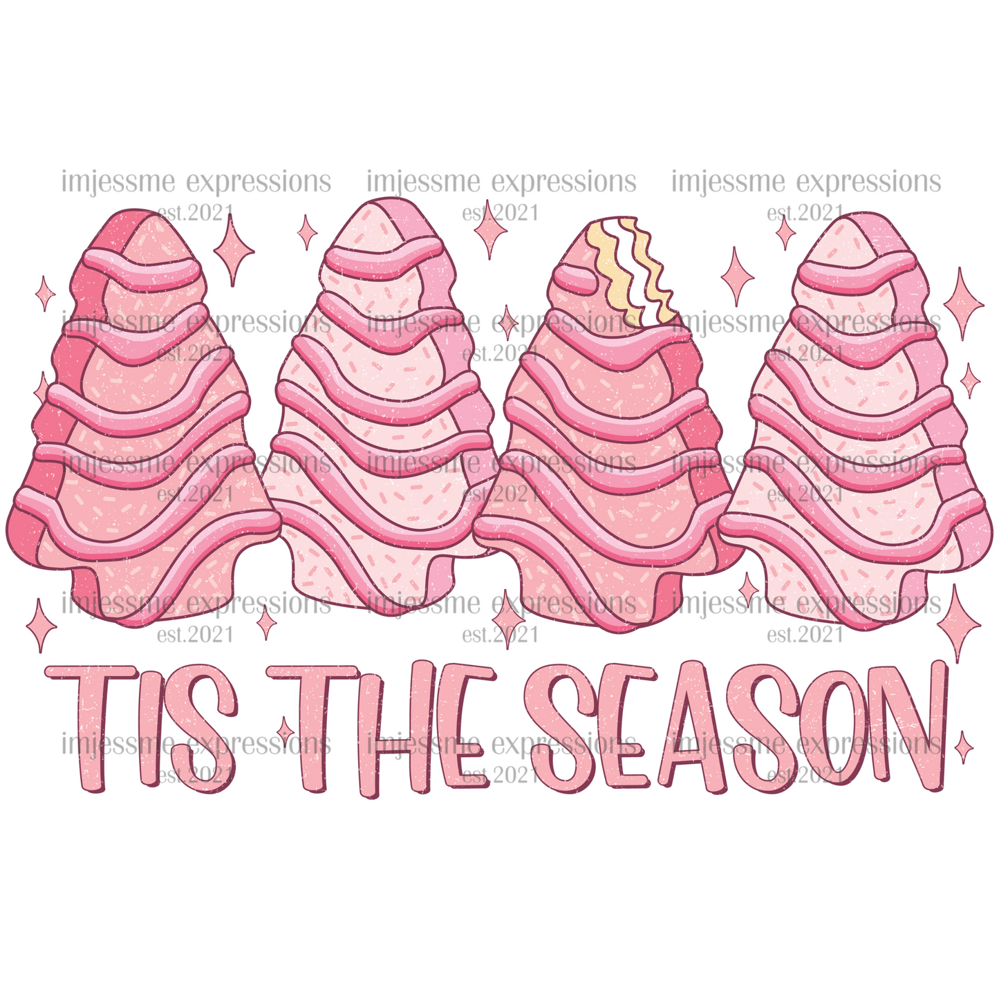 Retro-Christmas Cakes - Graphic Tee