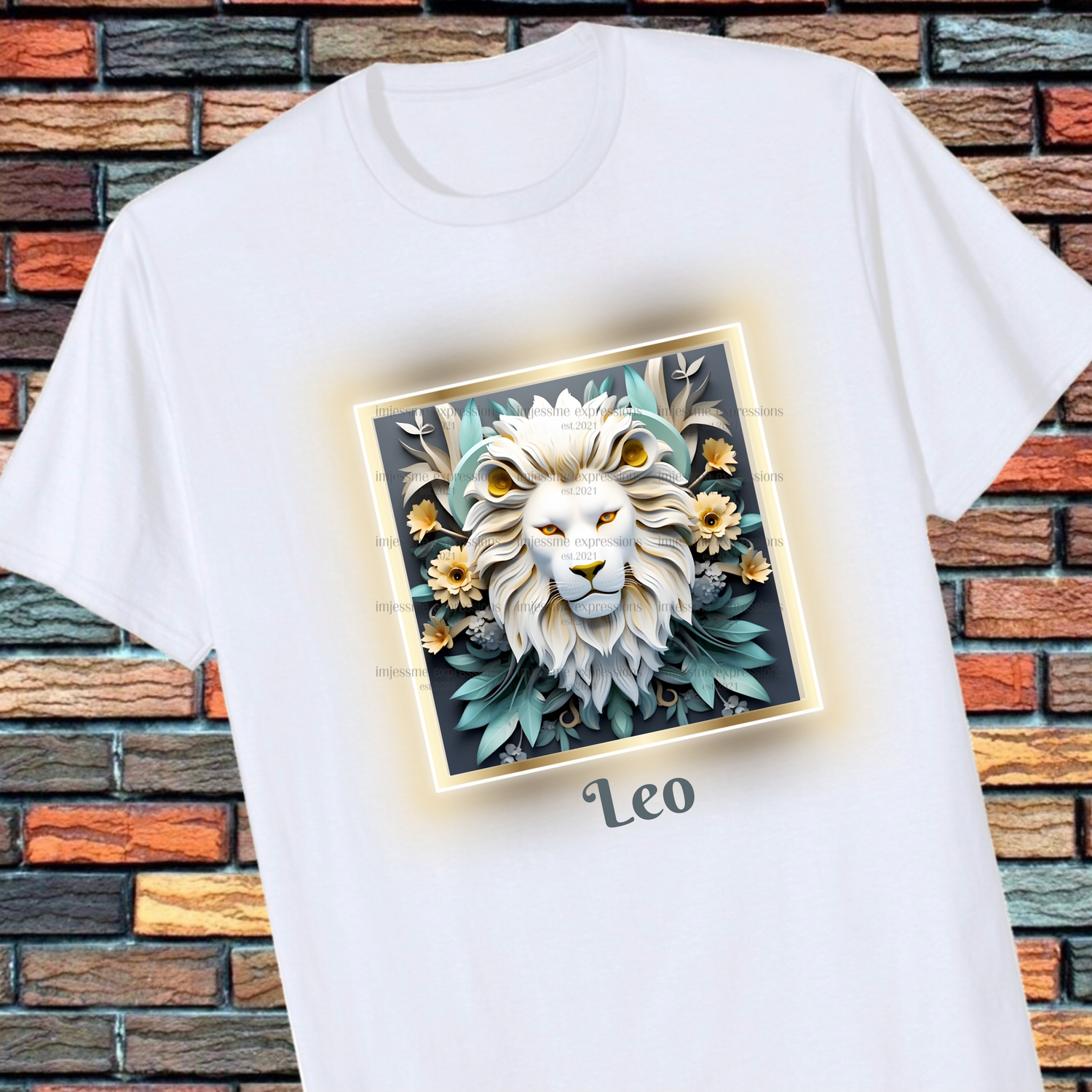 3D Zodiac Bloom Brilliance Graphic Tee's