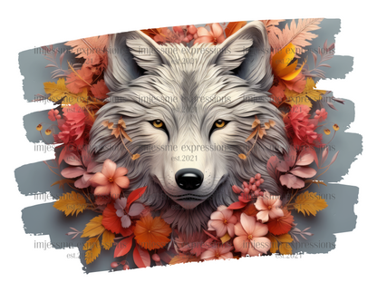 3D WOLF - GRAPHIC TEE