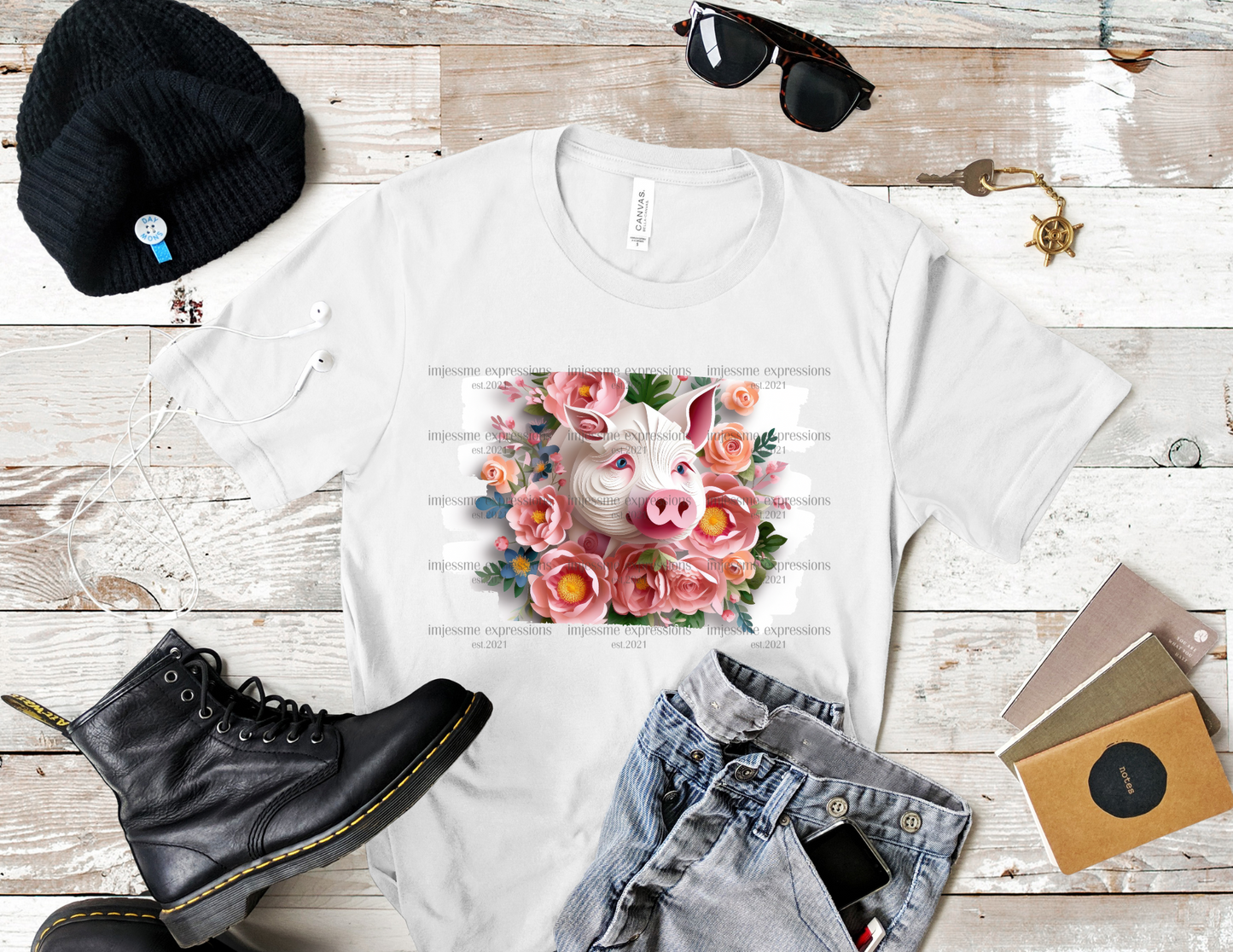 3D PIGGY - GRAPHIC TEE