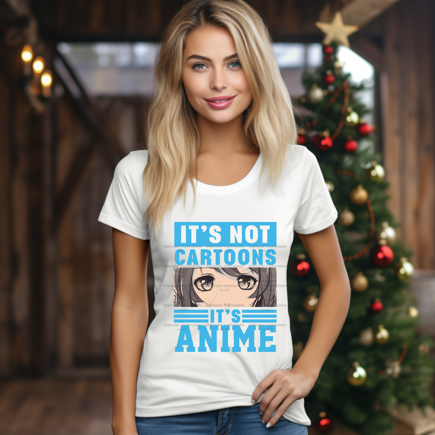 It's Not Cartoons! It's Anime! - Sublimation Graphic Tee