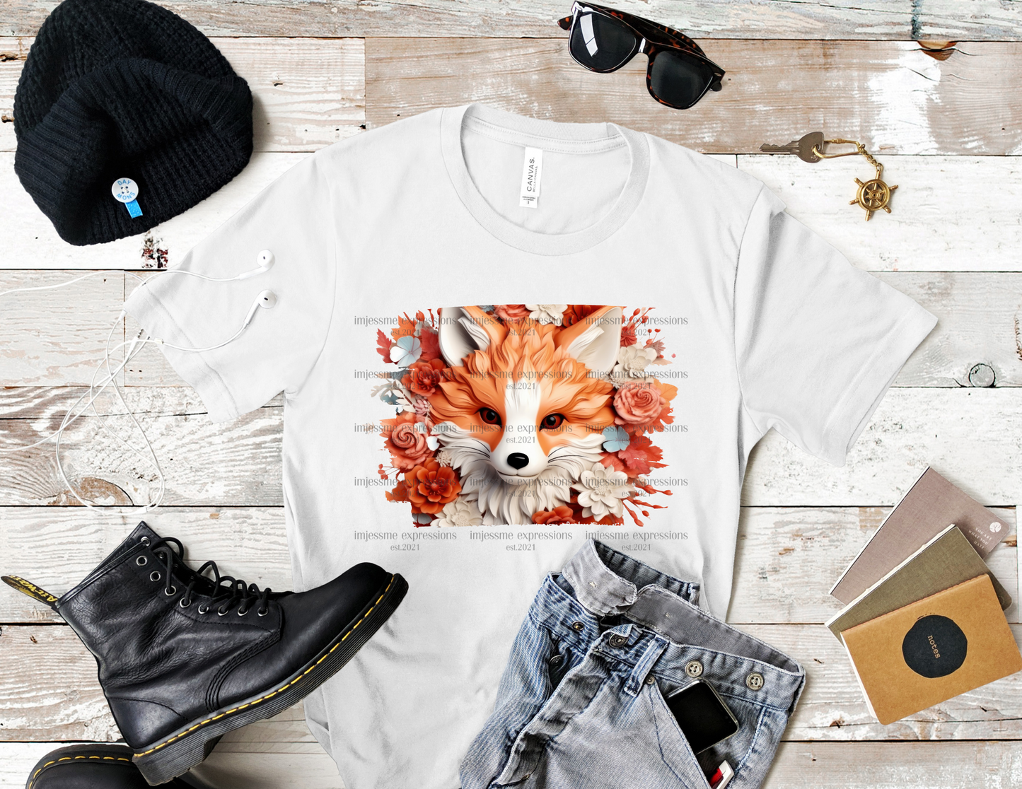 3D FOX - GRAPHIC TEE