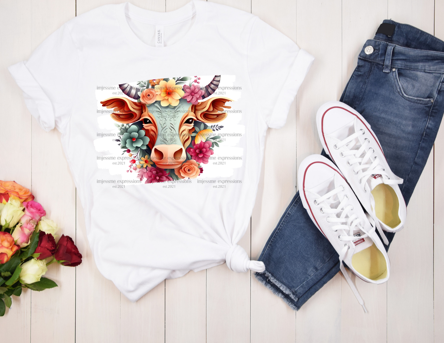 3D COW - GRAPHIC TEE