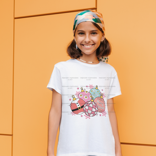 Retro-Christmas Ornaments - Graphic Tee