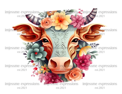 3D COW - GRAPHIC TEE