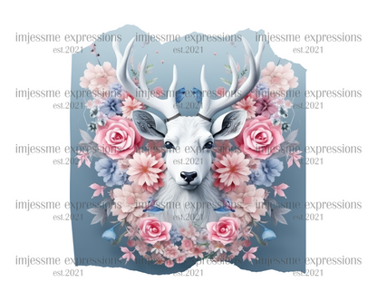 3D DEER - GRAPHIC TEE