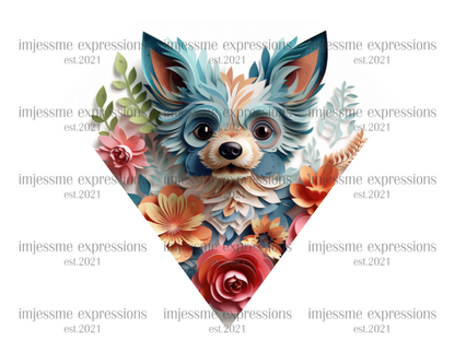 3D CHIHUAHUA - GRAPHIC TEE