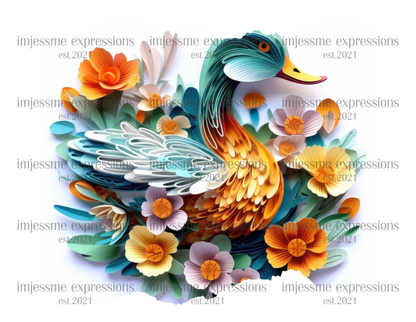 3D DUCK - GRAPHIC TEE