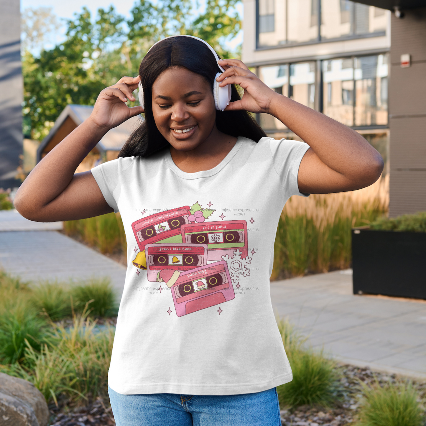 Retro-Christmas cassettes - Graphic Tee