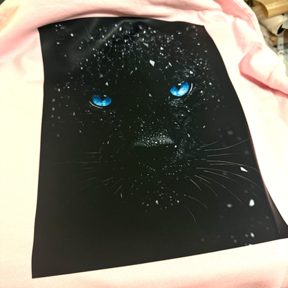 Pink Panther Eyes - Graphic Hoodie