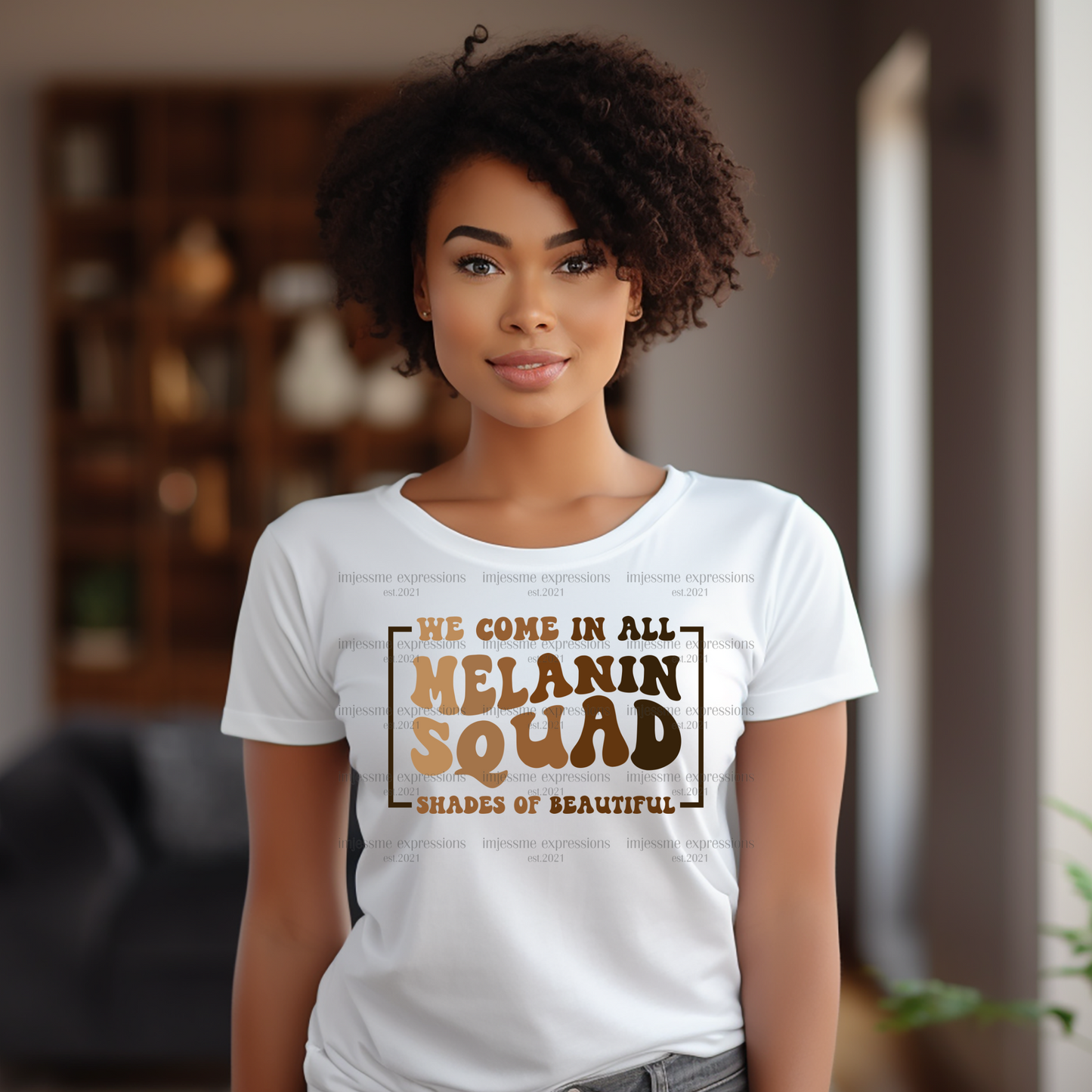 All Shades of Beautiful - Melanin Magic Sublimation Graphic Tee