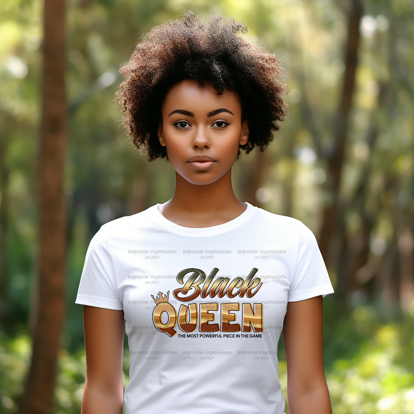 Black Queen - Melanin Magic Sublimation Graphic Tee