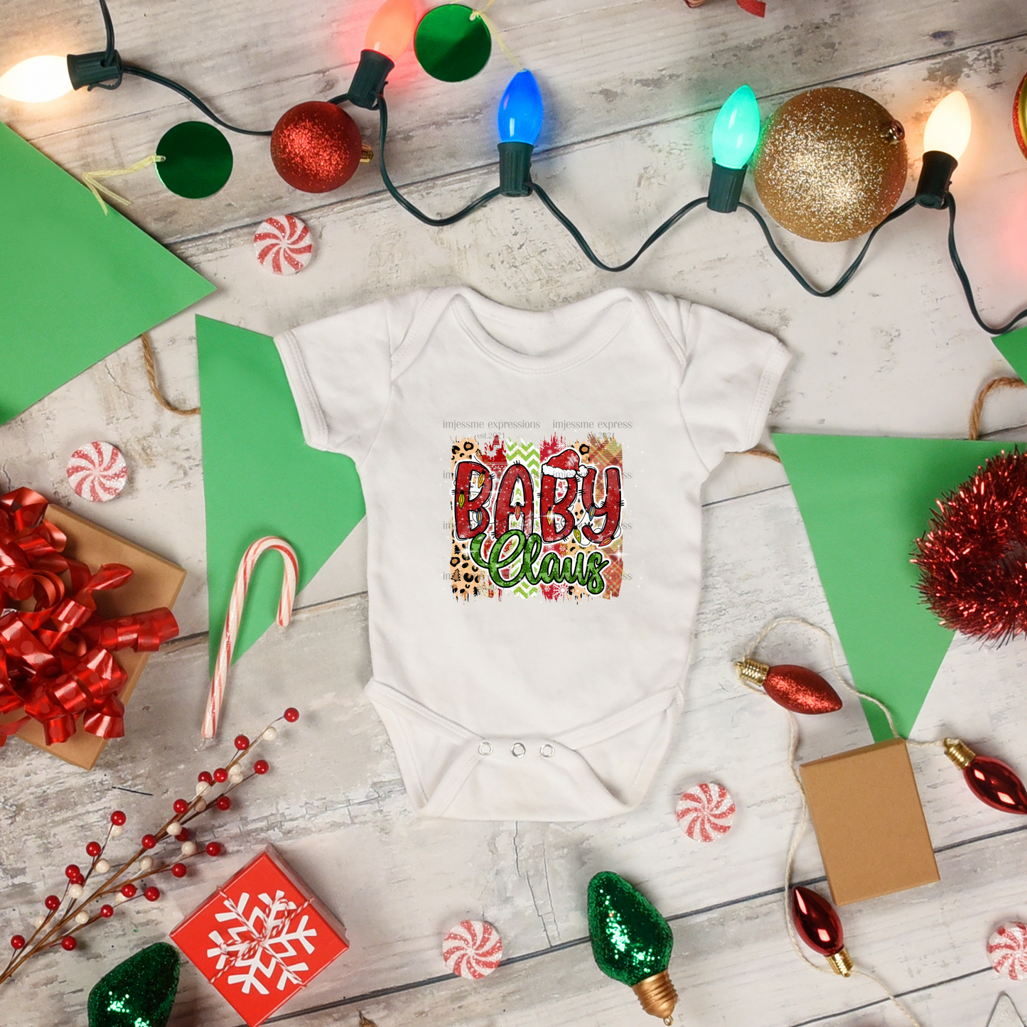 Baby - "Claus" Matching Christmas Graphic Tee (Infant & Toddler)