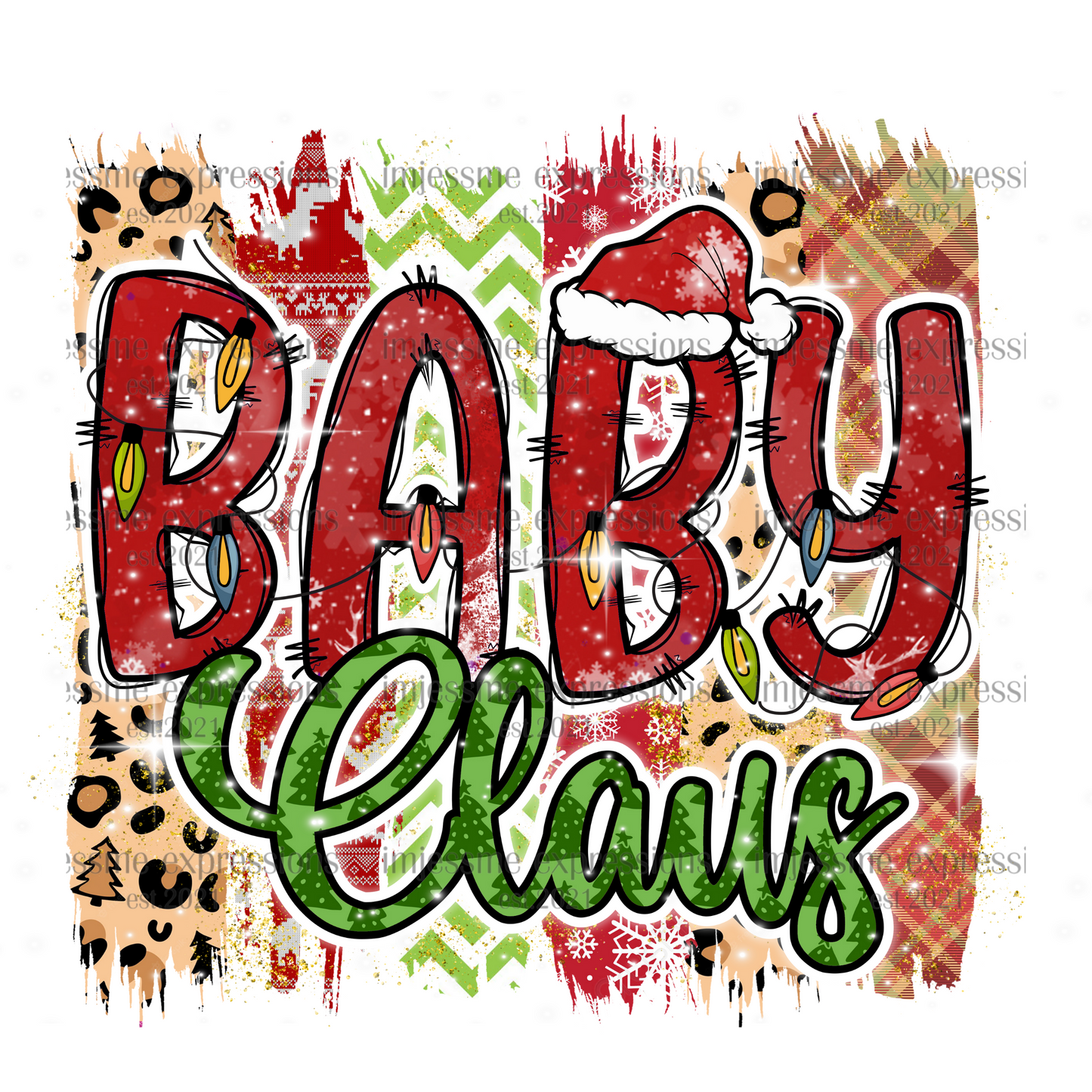 Baby - "Claus" Matching Christmas Graphic Tee (Infant & Toddler)