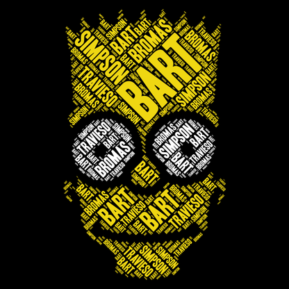 Bartman - Calligram Graphic Tee