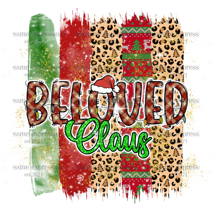 Beloved - "Claus" Matching Christmas Graphic Tee