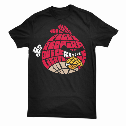 Angry Bird - Calligram Graphic Tee