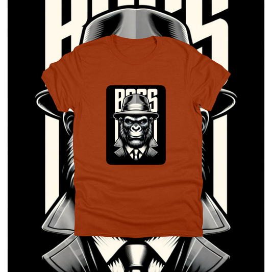 BOSS GORILLA - Attitude Amplified Graphic Tee