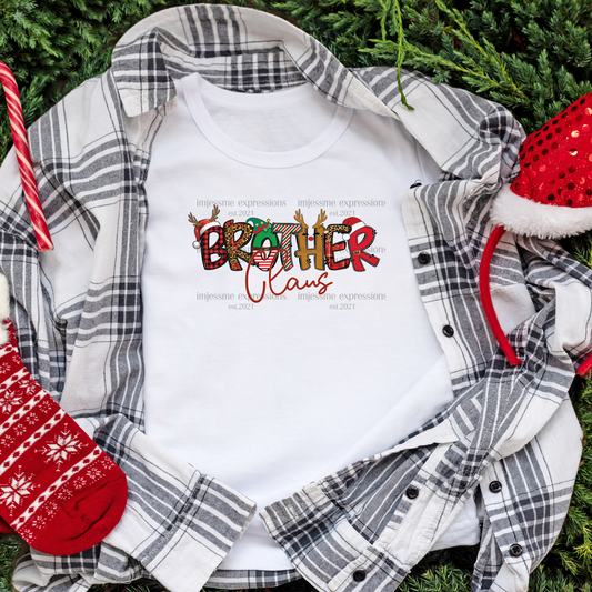 Brother 2 - "Claus" Matching Christmas Graphic Tee