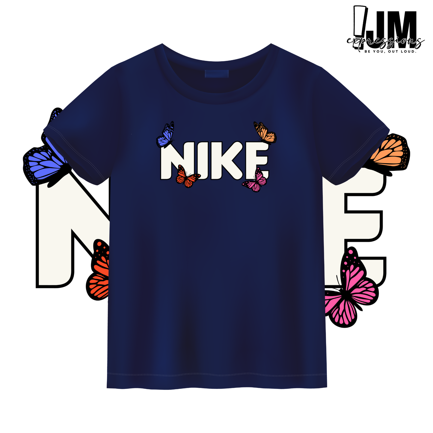 Check BUTTERFLY - Graphic Tee