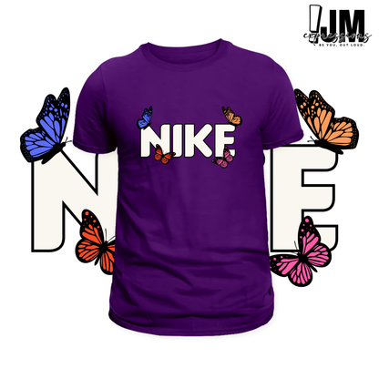 Check BUTTERFLY - Graphic Tee