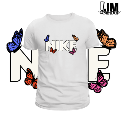 Check BUTTERFLY - Graphic Tee