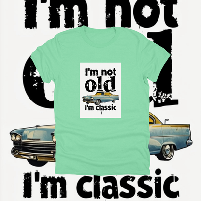NOT OLD, CLASSIC - Attitude Amplified Graphic Tee