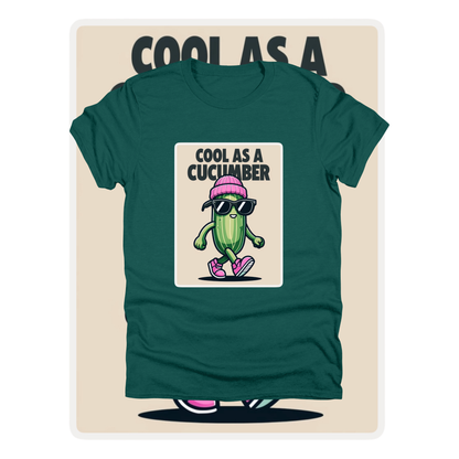 COOL CUCUMBER - Attitude Amplified Graphic Tee