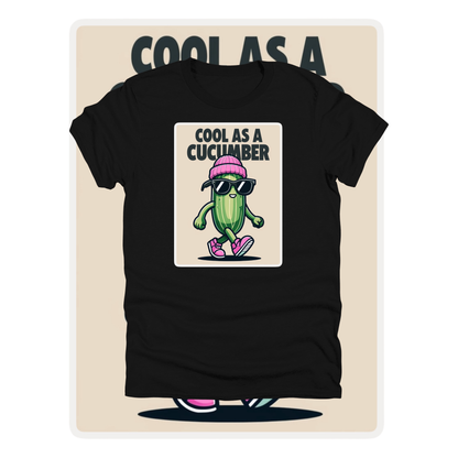 COOL CUCUMBER - Attitude Amplified Graphic Tee