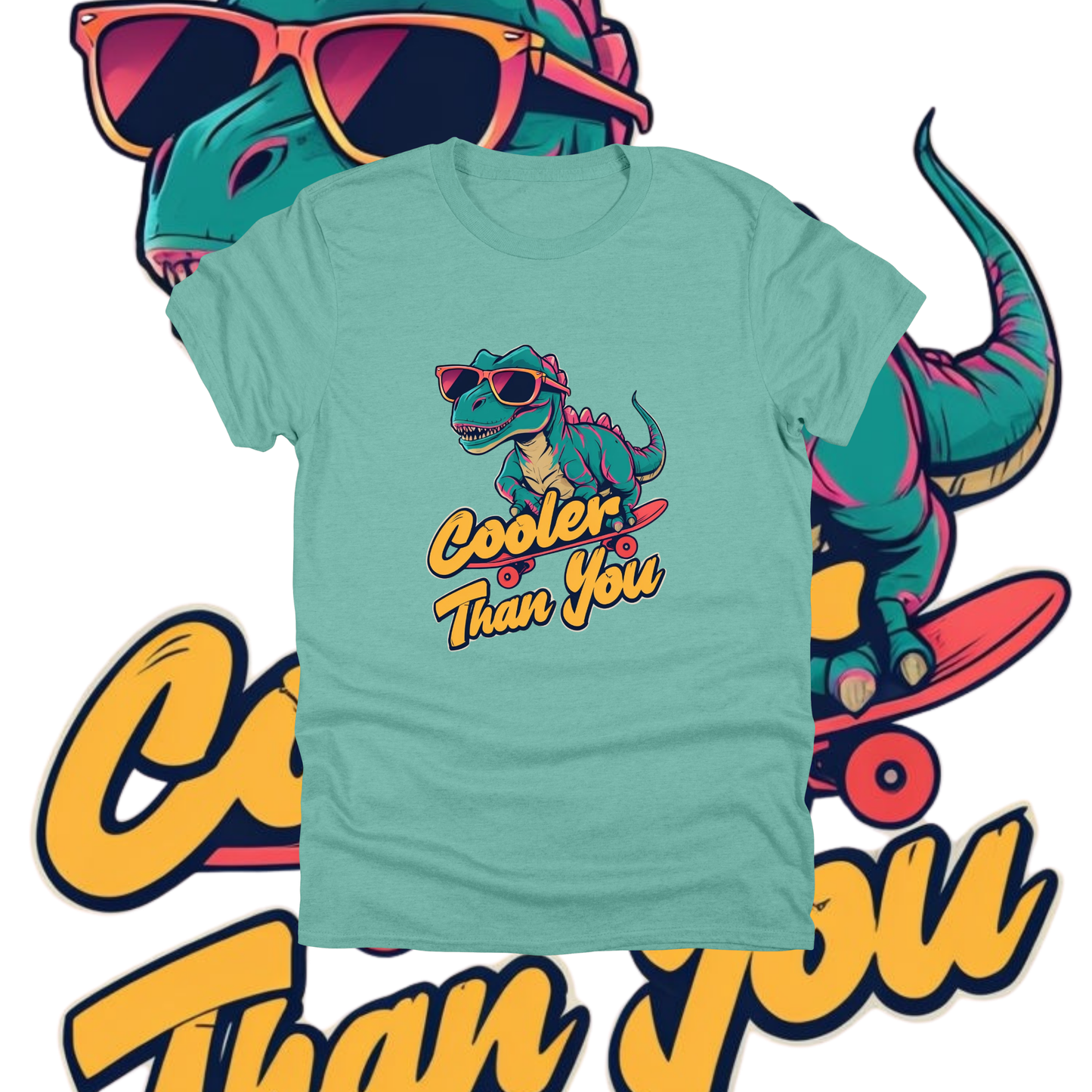 COOLER THAN YOU - Attitude Amplified Graphic Tee