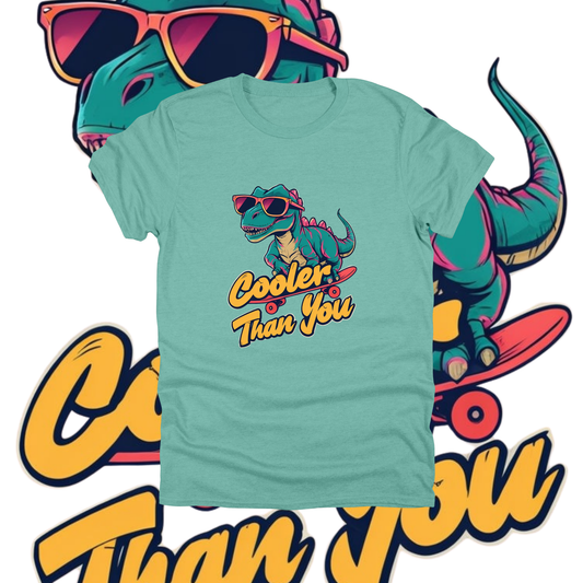 COOLER THAN YOU - Attitude Amplified Graphic Tee