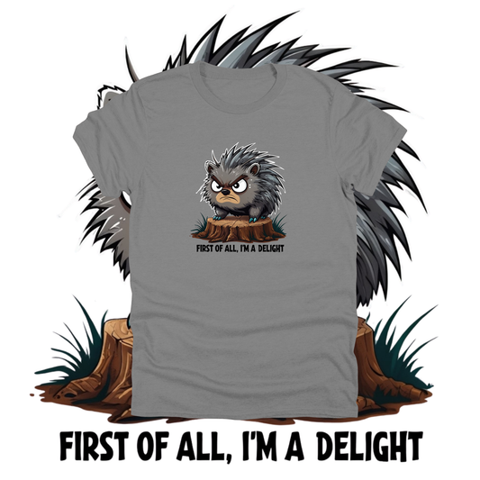 IM A DELIGHT - Attitude Amplified Graphic Tee