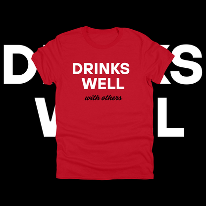 DRINKS WELL - Attitude Amplified Graphic Tee