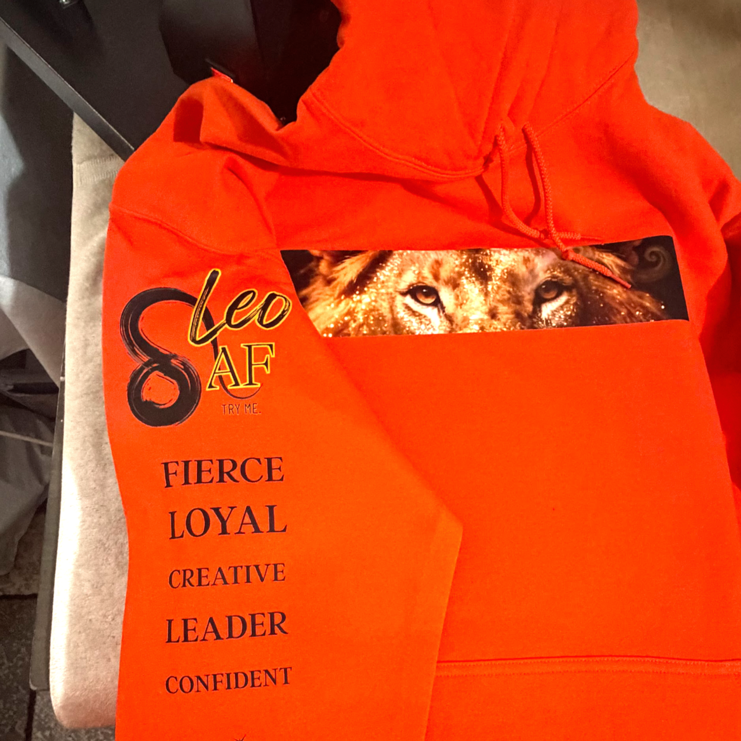 Lion Eyes - Graphic Hoodie