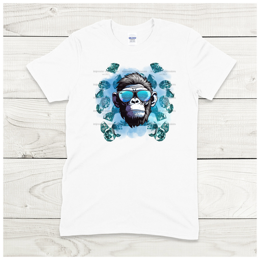 Gorilla Ville - Diamond Gorilla Graphic Tee