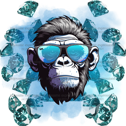 Gorilla Ville - Diamond Gorilla Graphic Tee