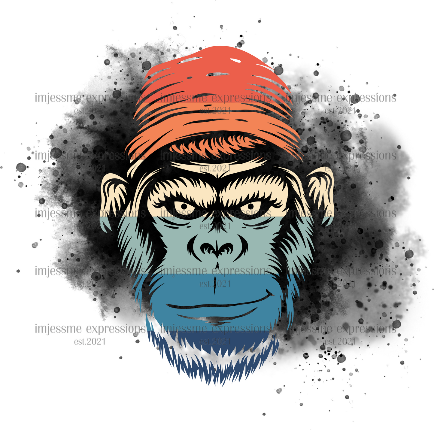 Gorilla Ville - Rainbow 4 Gorilla Graphic Tee