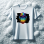 Gorilla Ville - Rainbow 5 Gorilla Graphic Tee