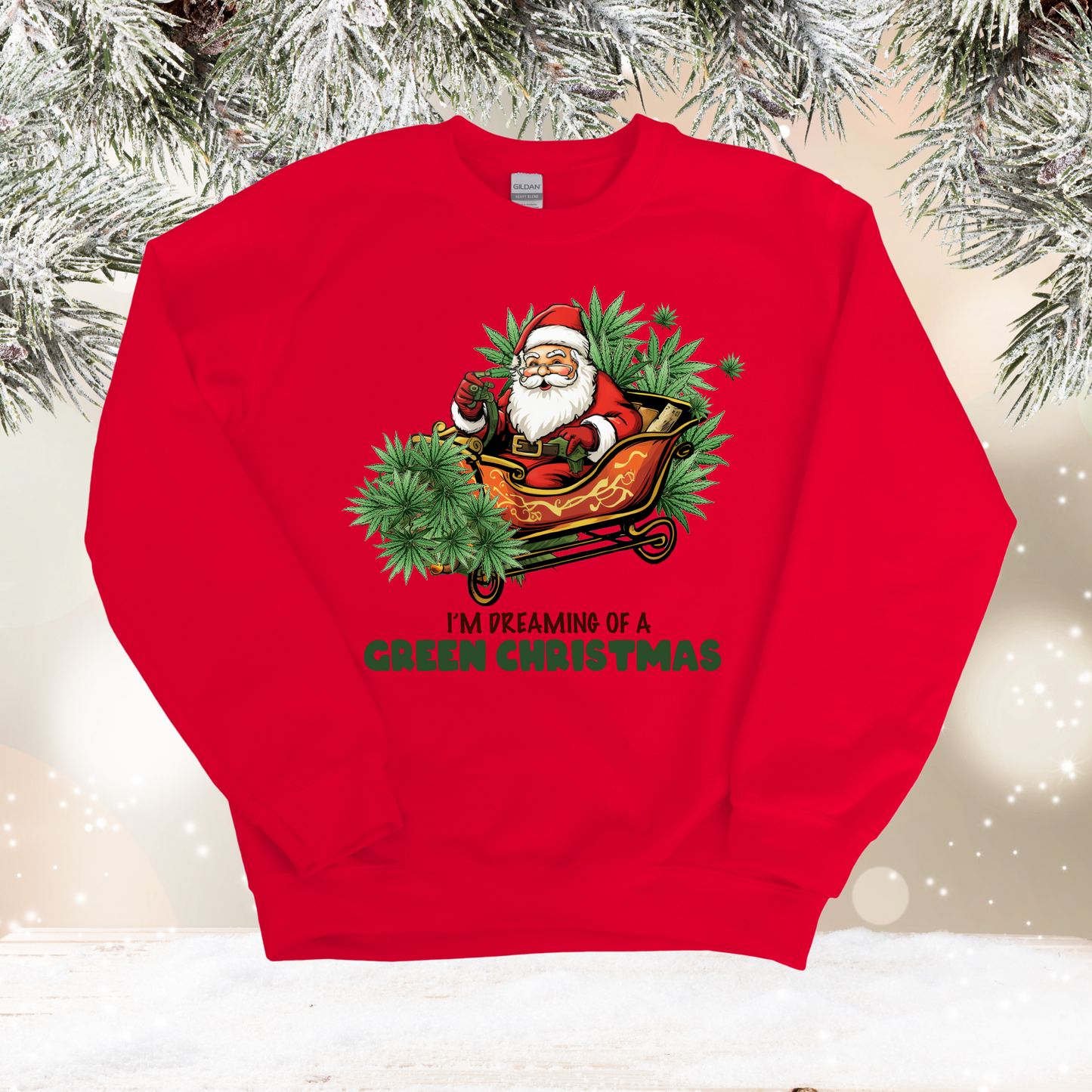 Bluntly Festive - Green Christmas