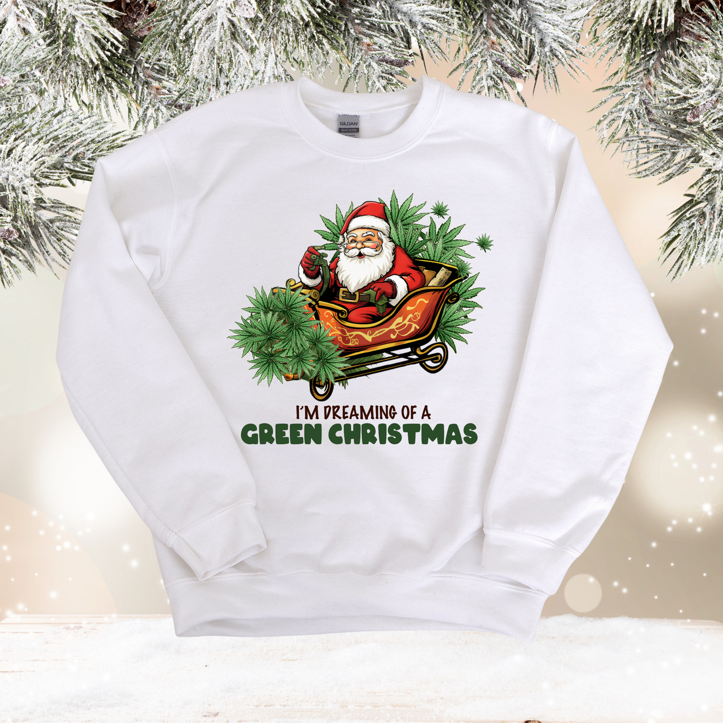 Bluntly Festive - Green Christmas