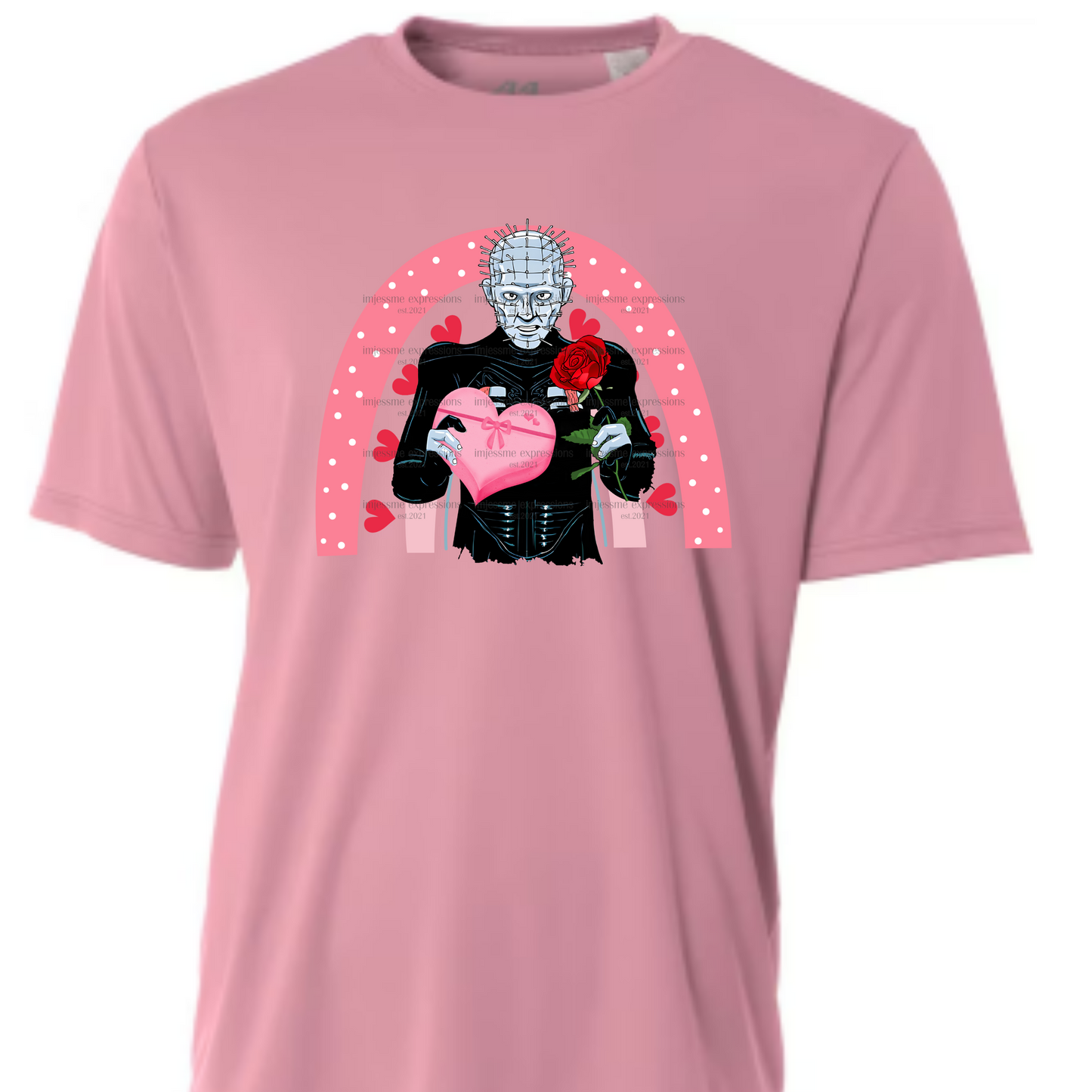 Hellraiser Candy - Scary Valentine Sublimation Graphic Tee