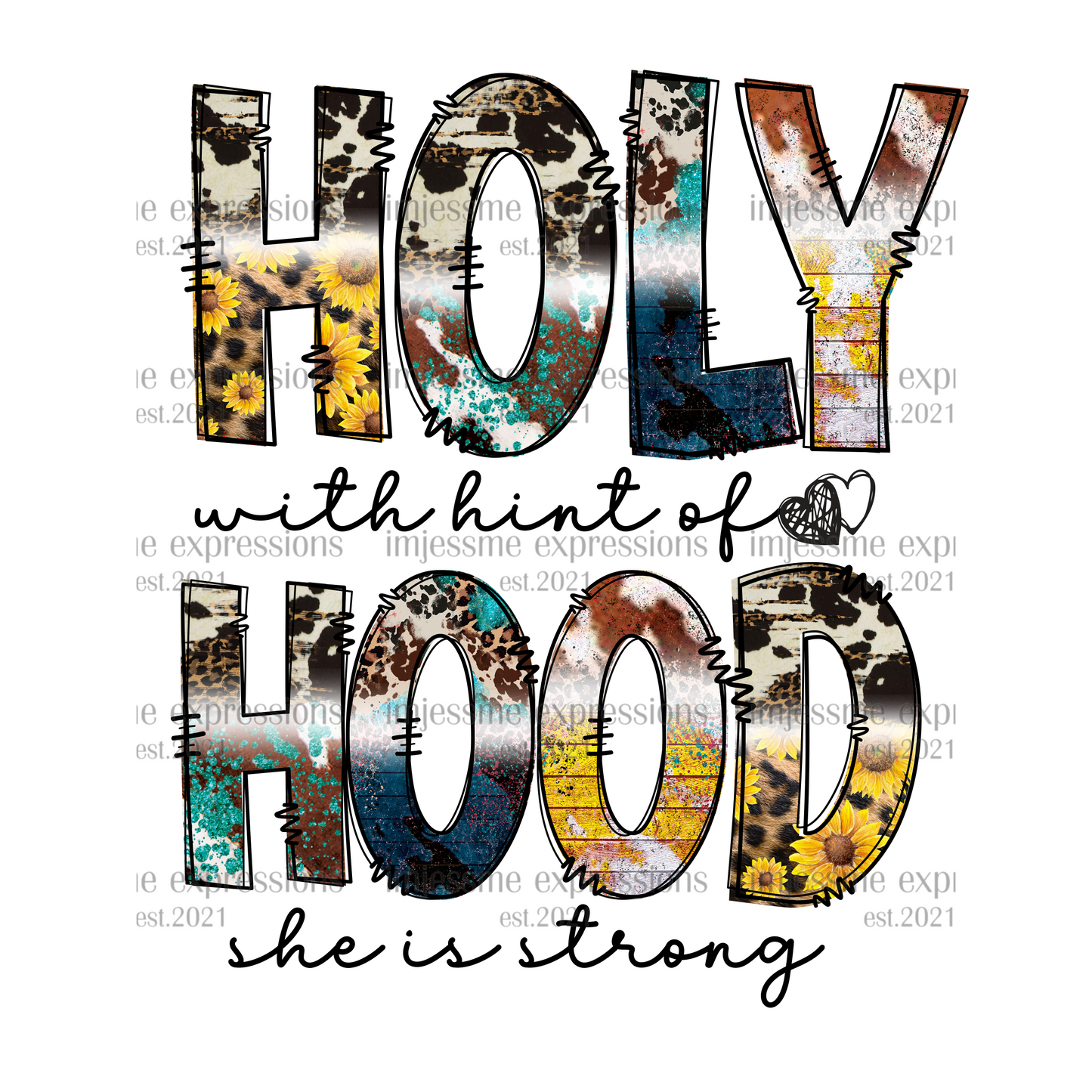 Holy & Hood - Sublimation Graphic Tee