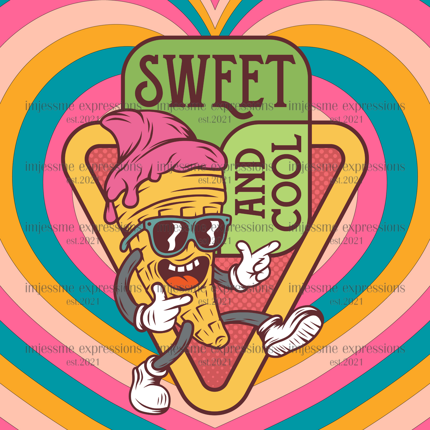 Retro Foodie Digital Downloads