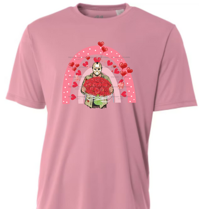 Jason Flowers - Scary Valentine Sublimation Graphic Tee