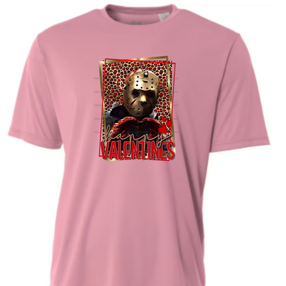 Jason Happy Valentine's - Scary Valentine Sublimation Graphic Tee