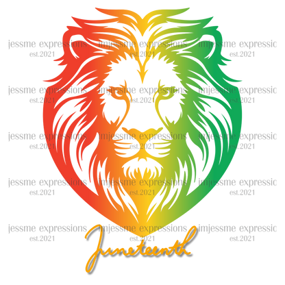 Juneteenth - Lion