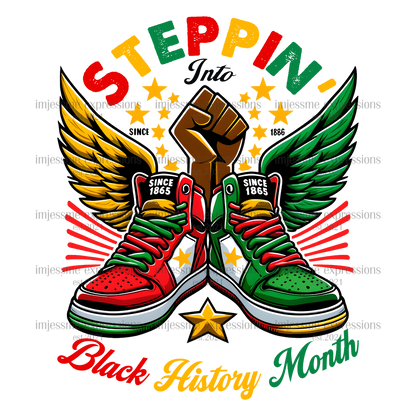 Juneteenth - Steppin into Black History Month